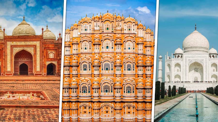 Agra to Jaipur via Fatehpur Sikri Tour